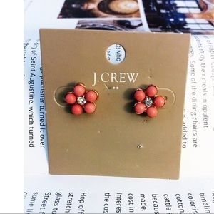 🍊J Crew Factory Flower Stud Earrings