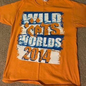Cheer Athletics Wildcats Worlds Tee