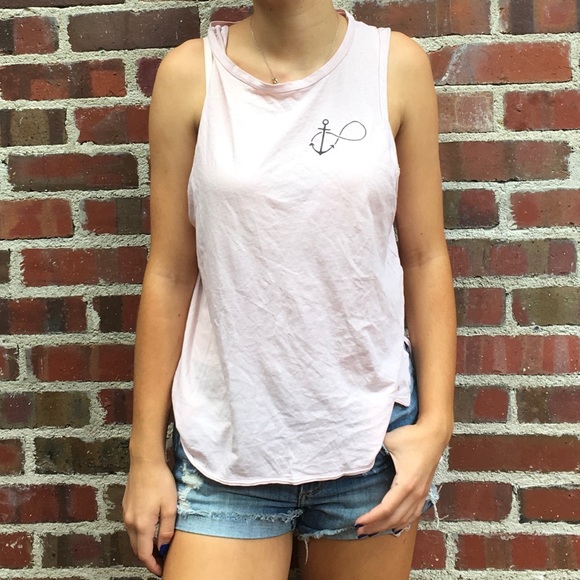 Pastel pink tank - Picture 1 of 2