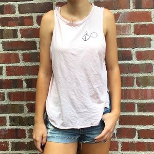 Pastel pink tank