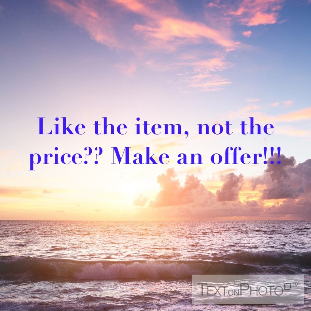 All reasonable offers considered!