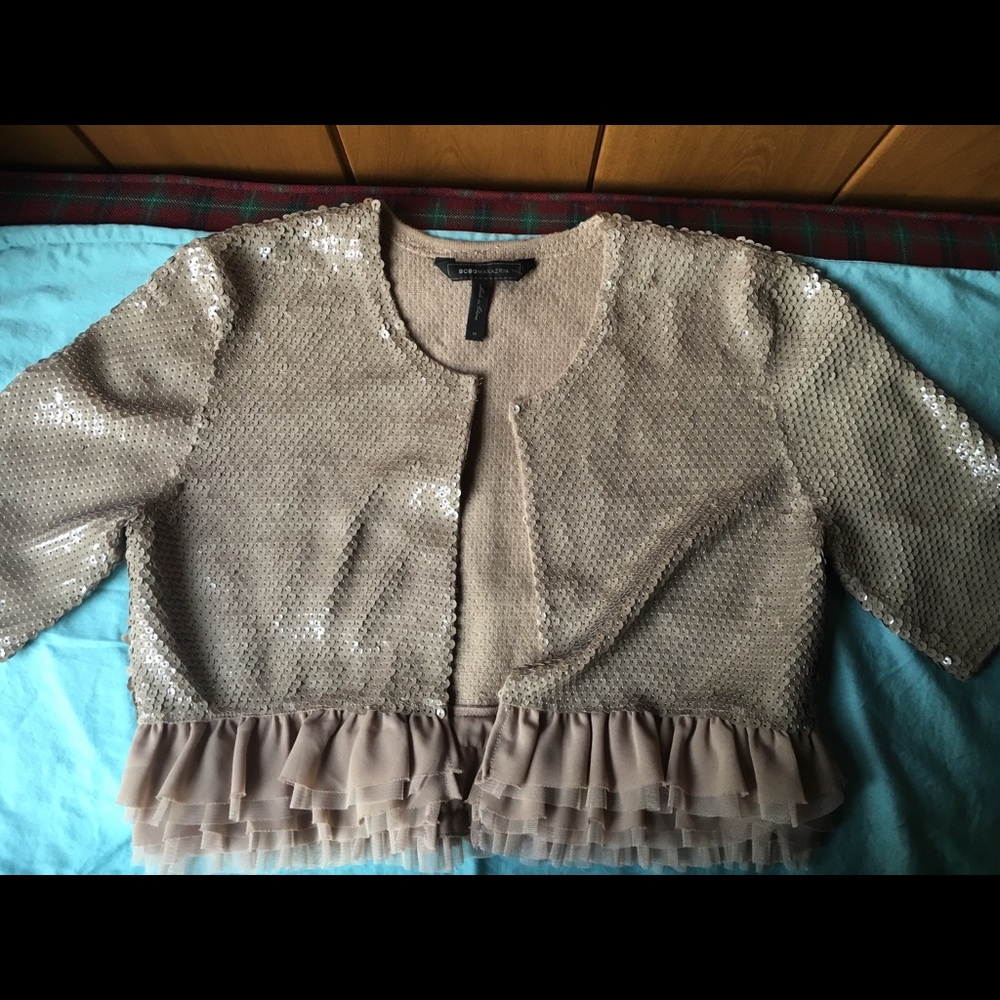 Sequin Cardigan/ Shrug