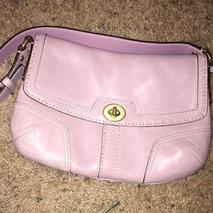 Purple Coach Purse! NWOT