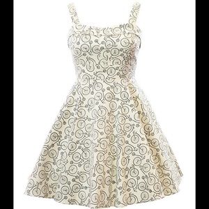 Modcloth A-Line Bicycle Dress