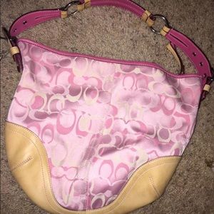 Pink Coach Purse