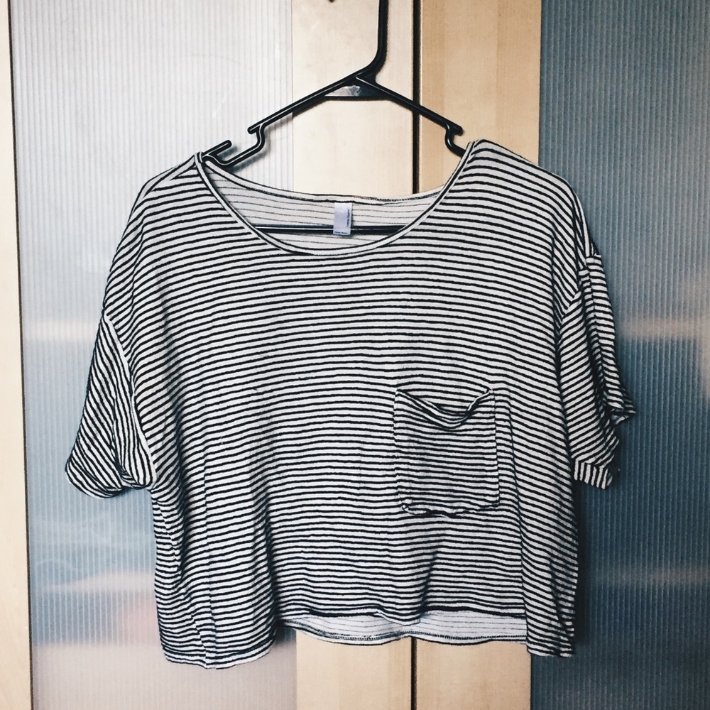 ❌SOLD on Vinted❌American Apparel Crop Top