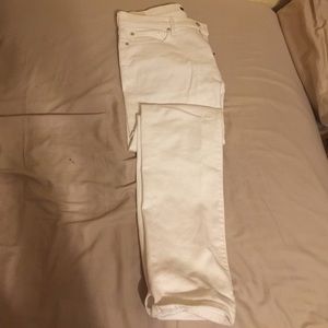 Abercrombie & Fitch white jeans, only worn once