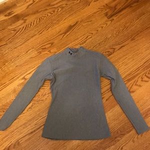 Under Armour long sleeve mock turtle neck shell