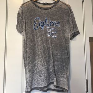 Causal burnt out tee