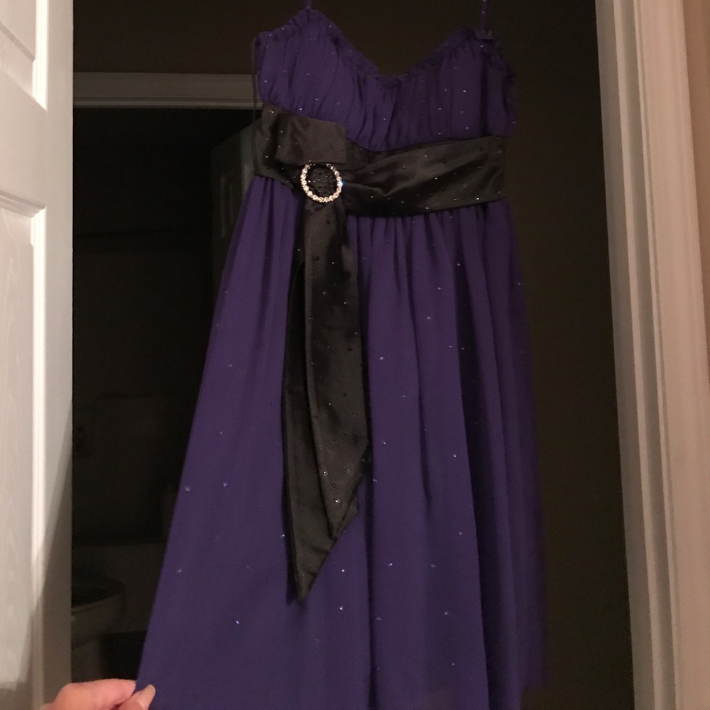 Purple dress