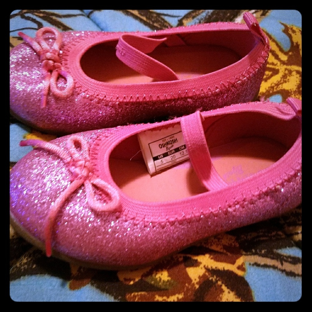 Never worn, cute ballerina shoes,rubber grip soles