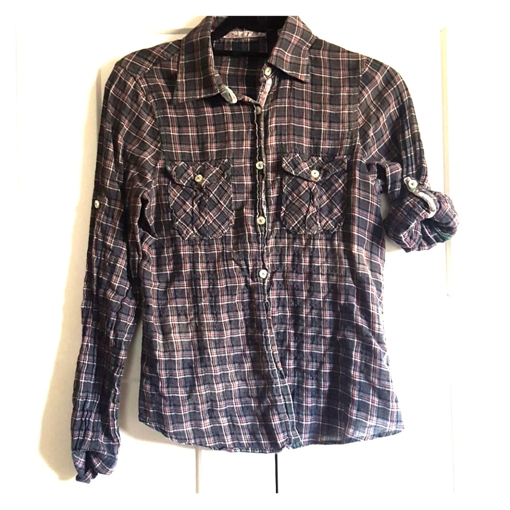 The "roll up roll out" Plaid shirt