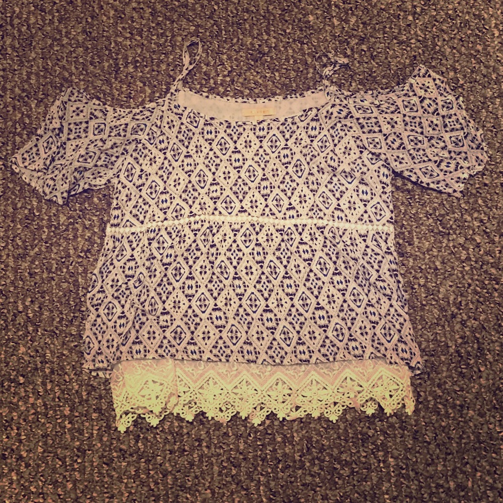 Cold Shoulder Stitch Fix Top