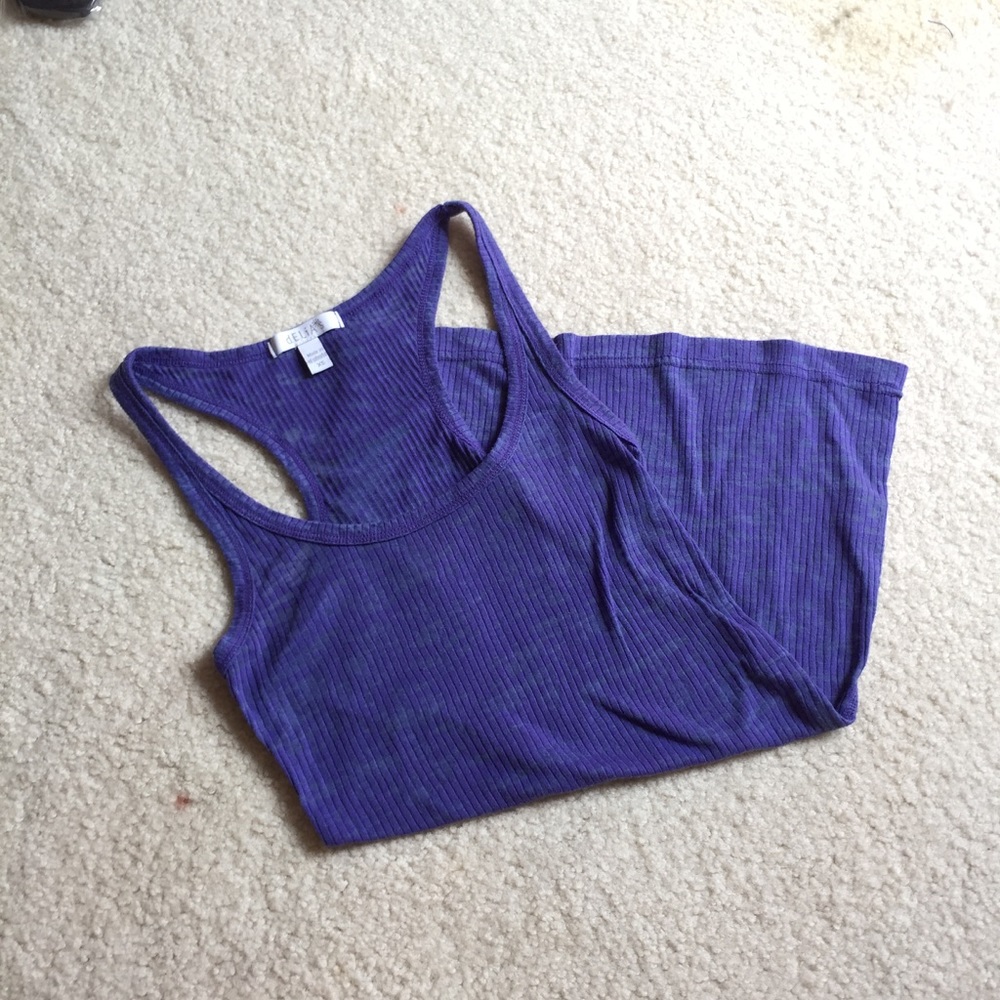 Purple Burnout Tank