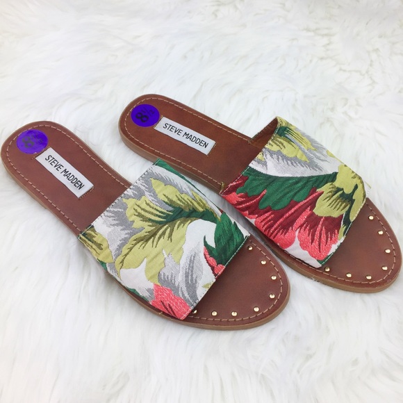 Steve Madden Shoes - Steve Madden NWOT Mishelle Floral Sandal Slides