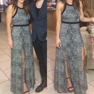 URBAN OUTFITTERS SILENCE + NOISE 2 SLIT DRESS