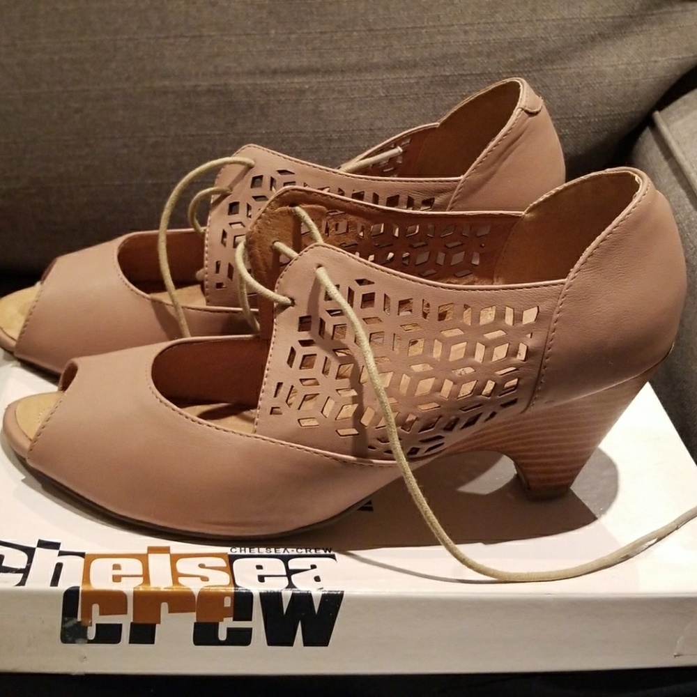 Blush Pink Work Shoes