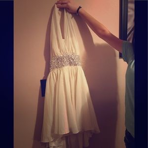 Shimmering white dress !! Nwt