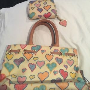 Dooney bourke purse and wallet