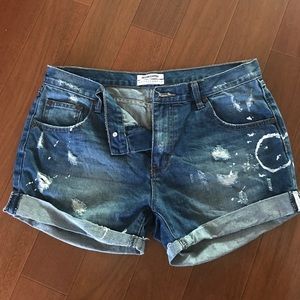 One Teaspoon Jean shorts