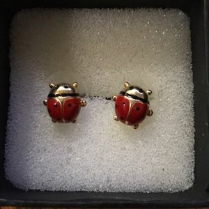 Ladybug studs