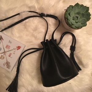 Vegan Leather Small Bucket Purse