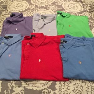 6 XL Polo Shirts