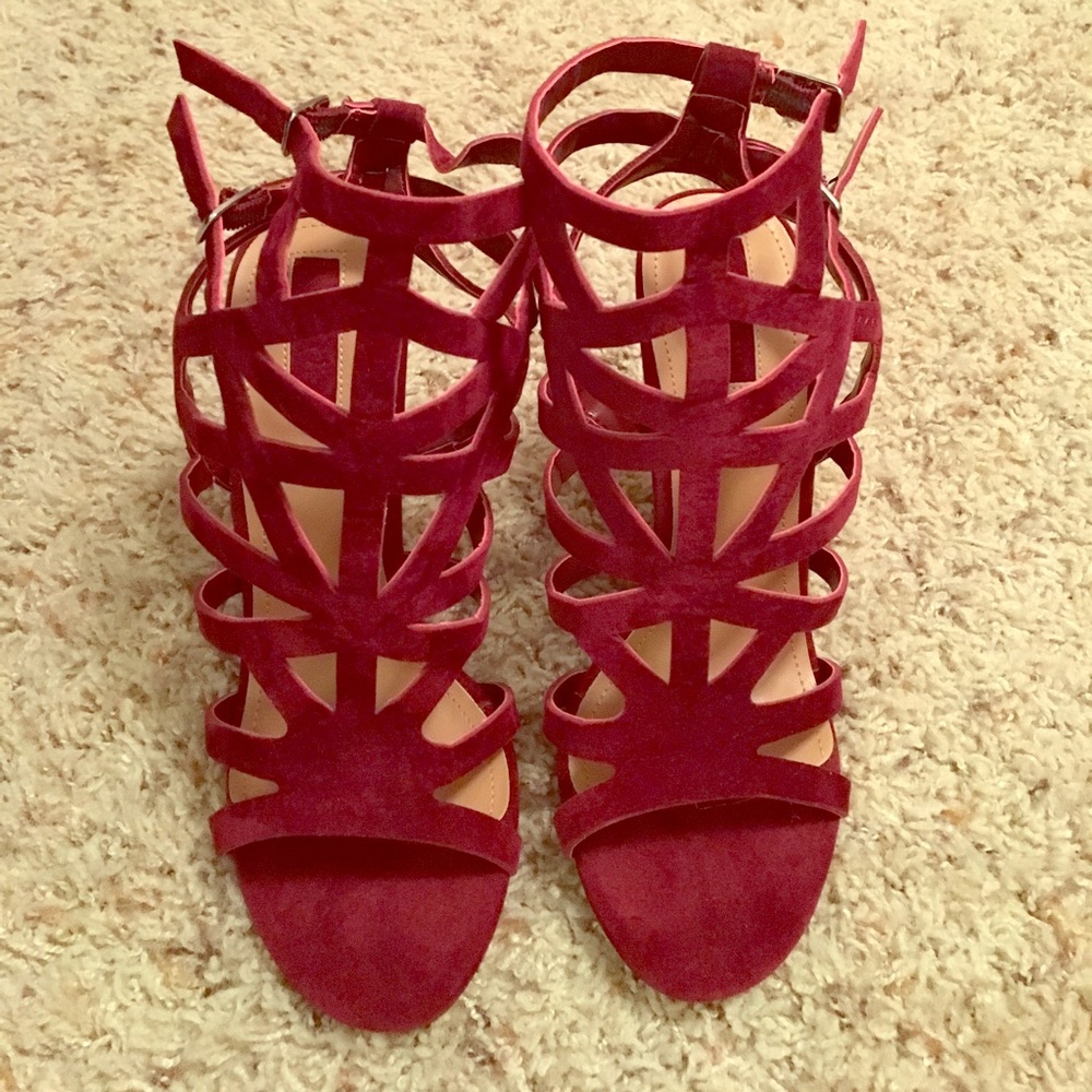 Brand New Burgundy Heels