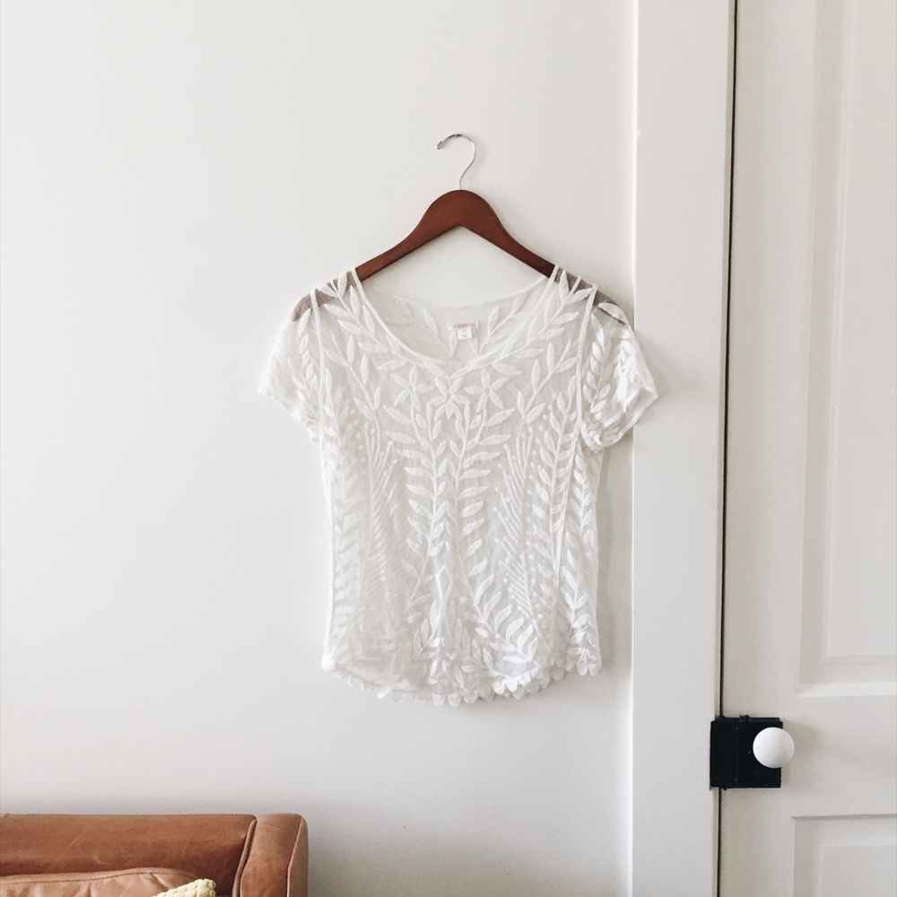 Target Sheer Floral Top