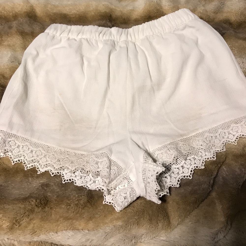 White shorts