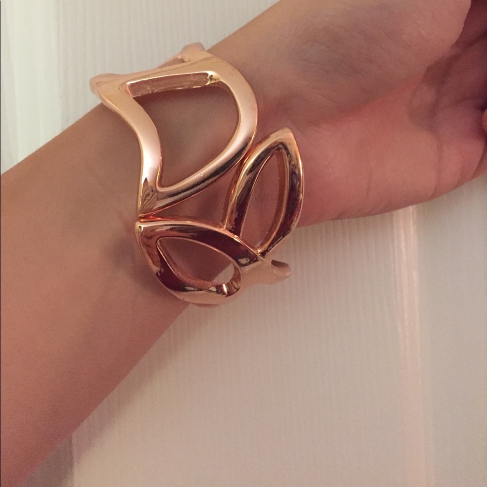 Rose gold cuff