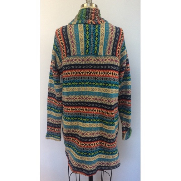DREW Womens Aztec Multicolor Cardigan NWT $288 - Picture 5 of 7