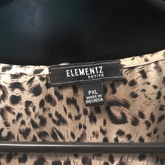 Leopard Blouse - Picture 2 of 2