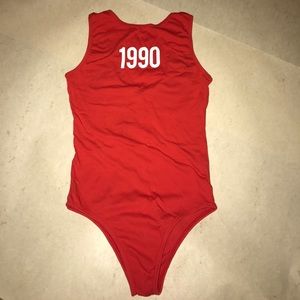 1990 ZARA body suit.
