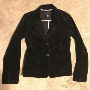 American Eagle Black Corduroy Jacket
