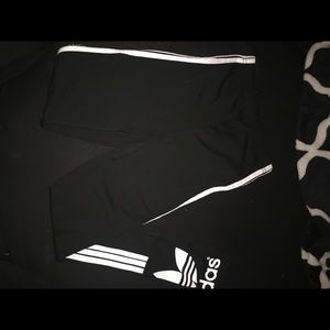 Adidas leggings, worn once.