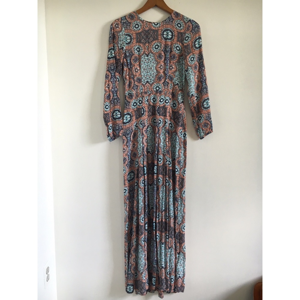 ❌SOLD❌ Boho Pleated Maxi (Fit 2) - Picture 6 of 8