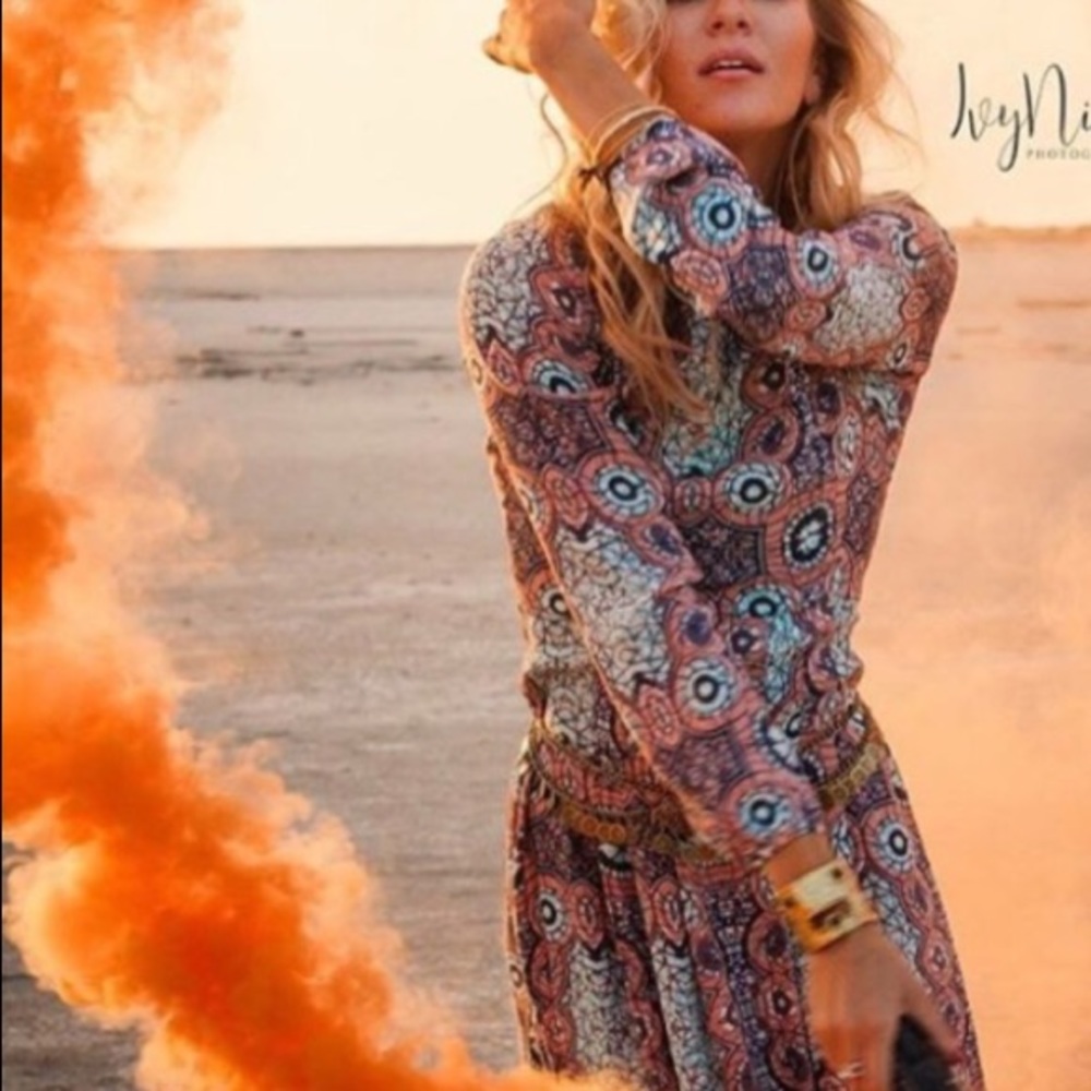 ❌SOLD❌ Boho Pleated Maxi (Fit 2) - Picture 8 of 8