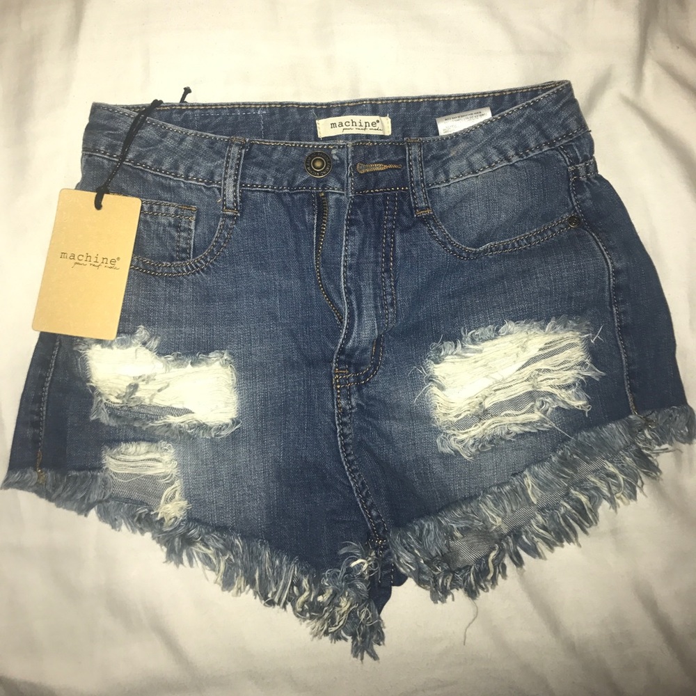 High waisted denim shorts! Size small -26