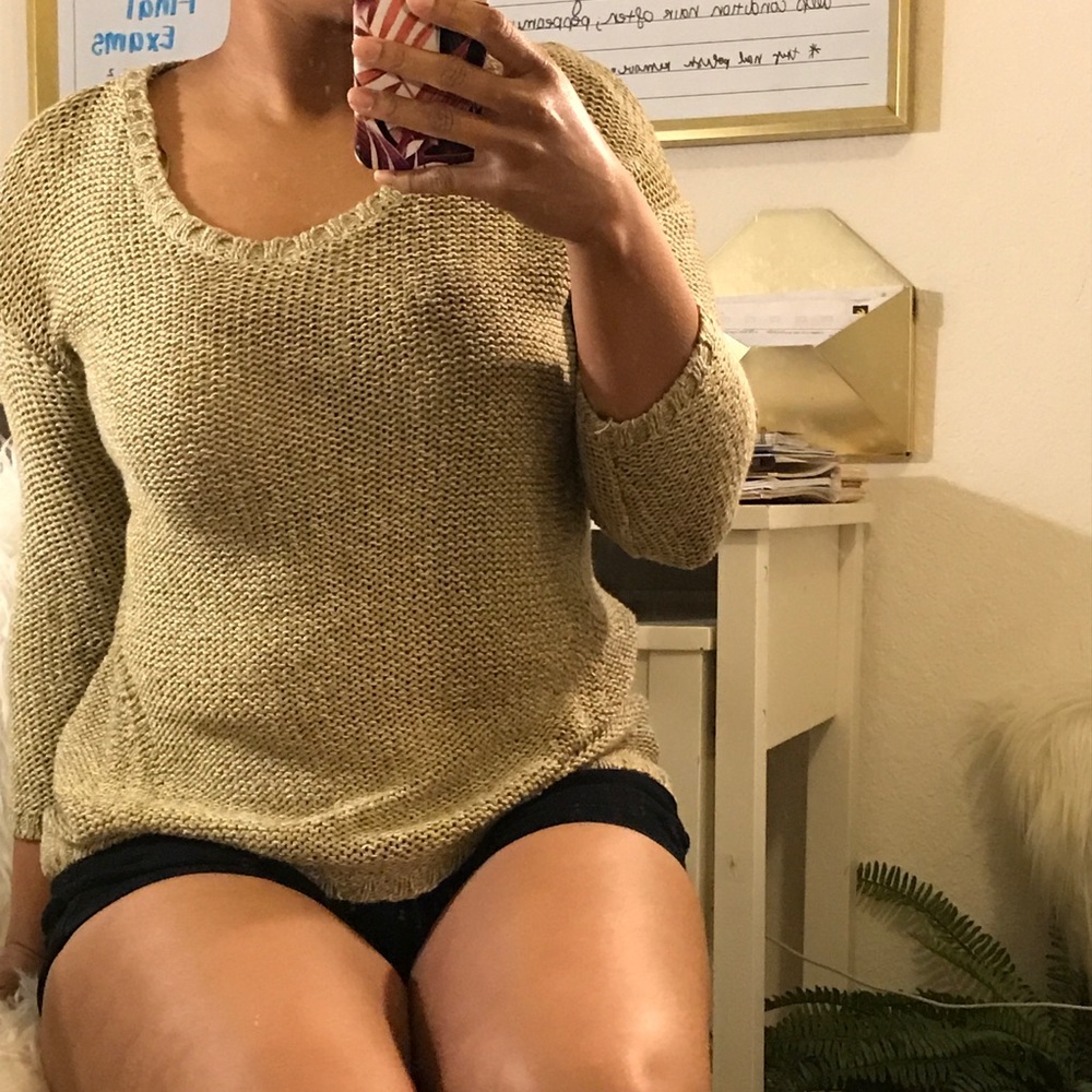 🌻 Golden/Olive Sweater