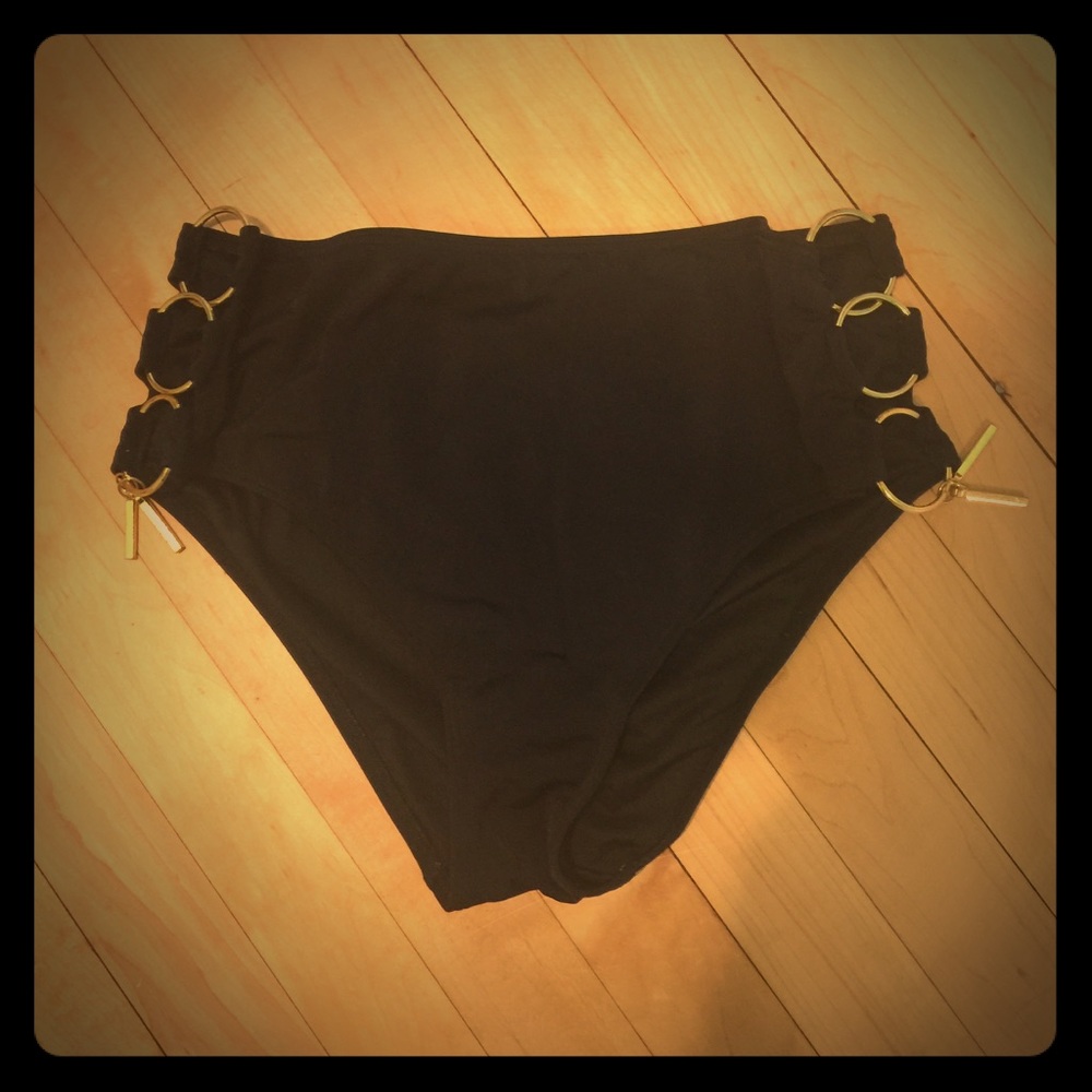 High waist bikini bottom