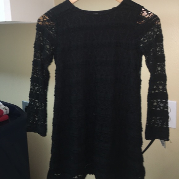 Zara Kids Black Lace Dress - Picture 2 of 3