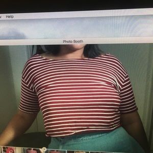 Cute crop top for the fall season!