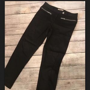 Michael Kors Black Stretch Skinny Leg Cropped sz 2