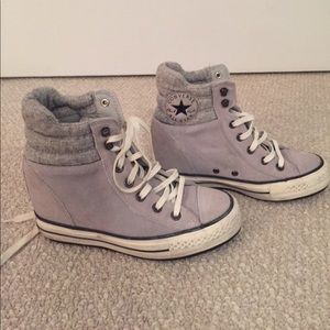 Built in heel Converse High tops