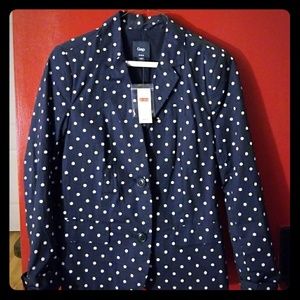 Gap Polka Dot Blazer
