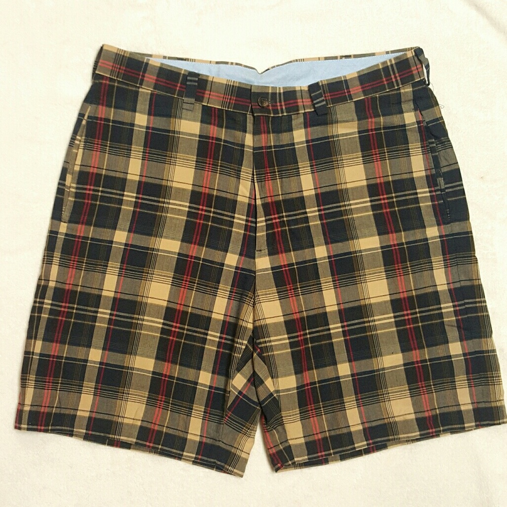 Brooks Brothers plaid shorts