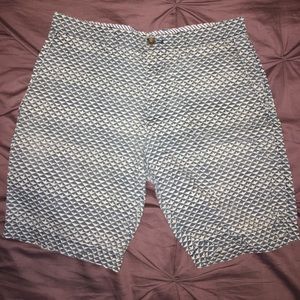 Two pairs of Jcrew patterned shorts