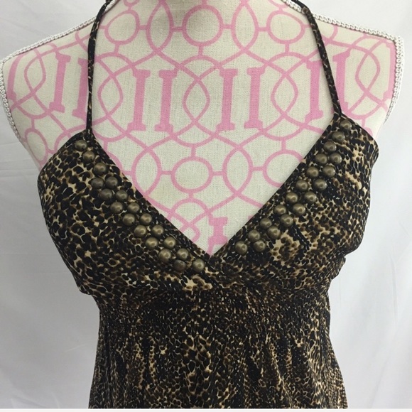 Guess Embellished Halter Top Size XS - Picture 2 of 5