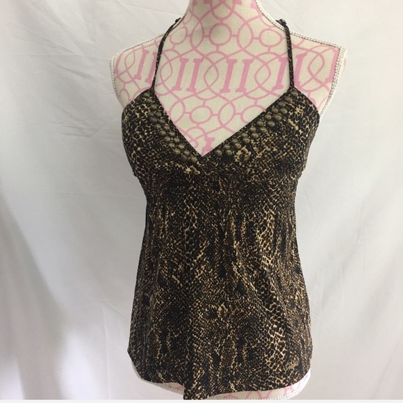 Guess Embellished Halter Top Size XS - Picture 5 of 5